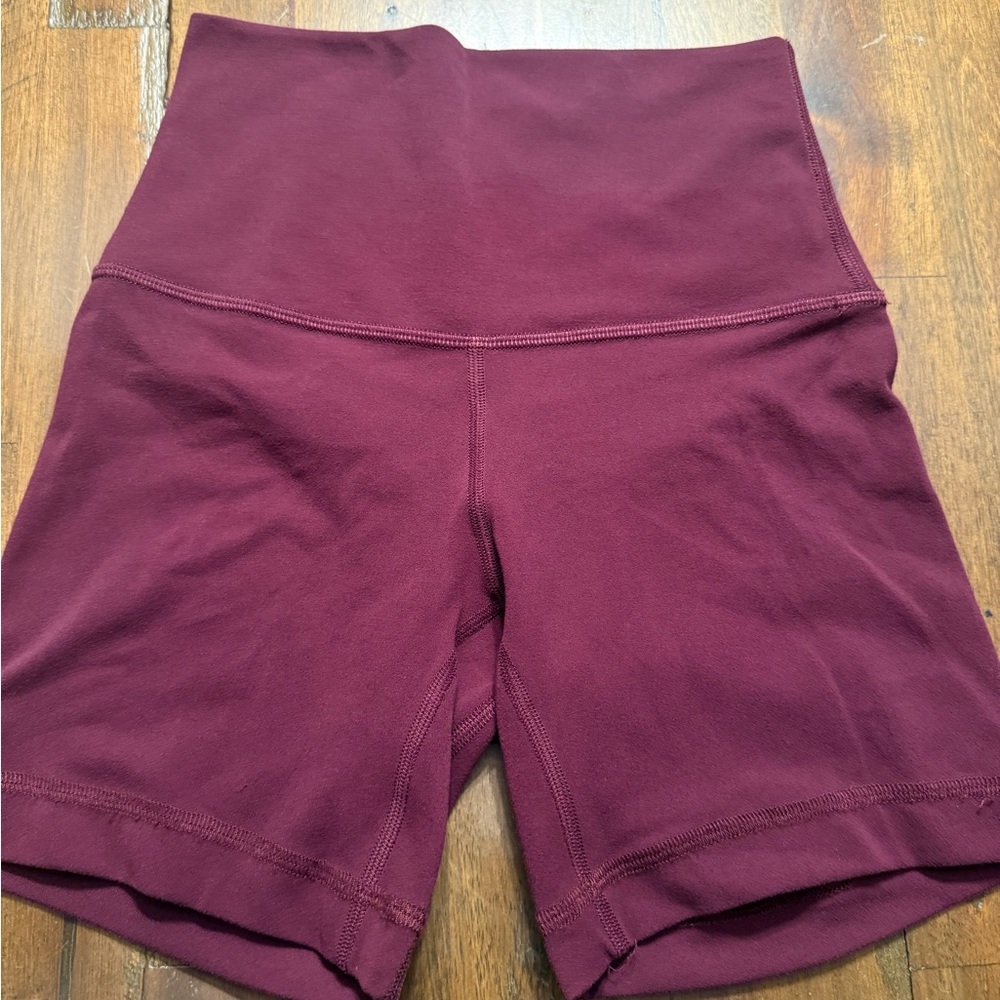Lululemon align shorts cassis burgundy 4 used